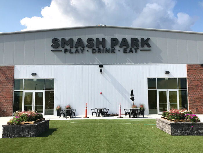 Smash Park Channel Letters