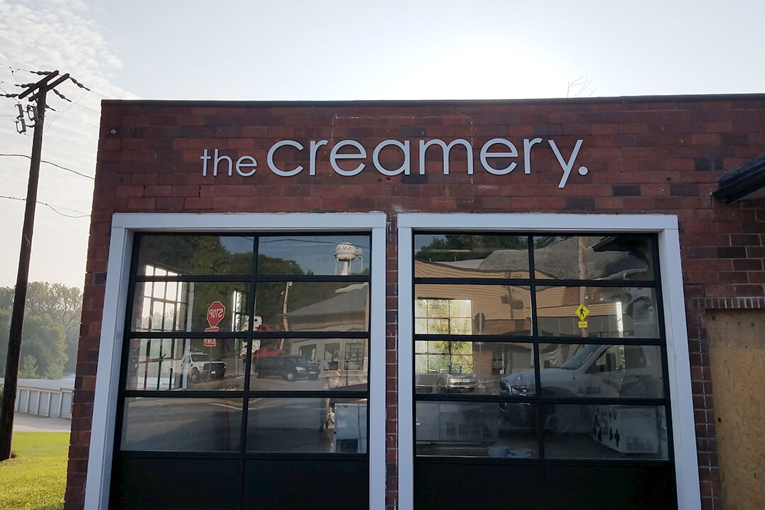 Routed The Creamery
