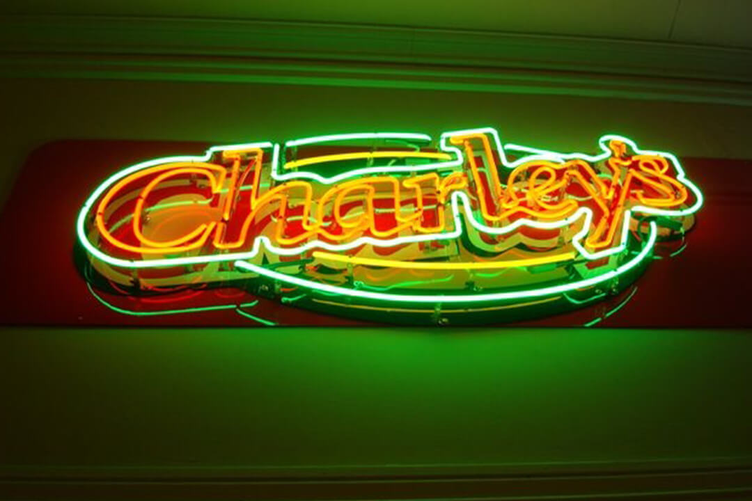 Interior Neon Charley's
