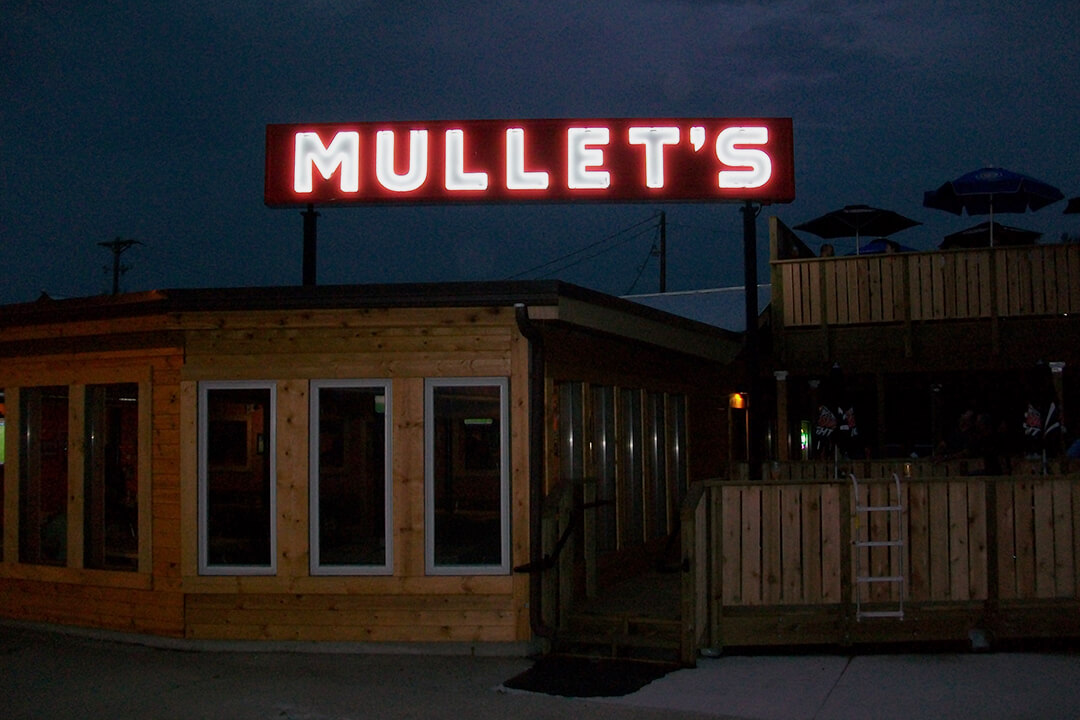 Exterior Neon Mullet's