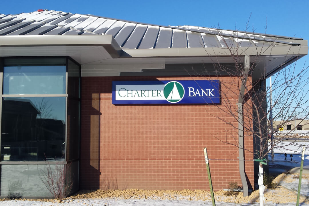 Banking\Financial Charter Bank Wall Sign