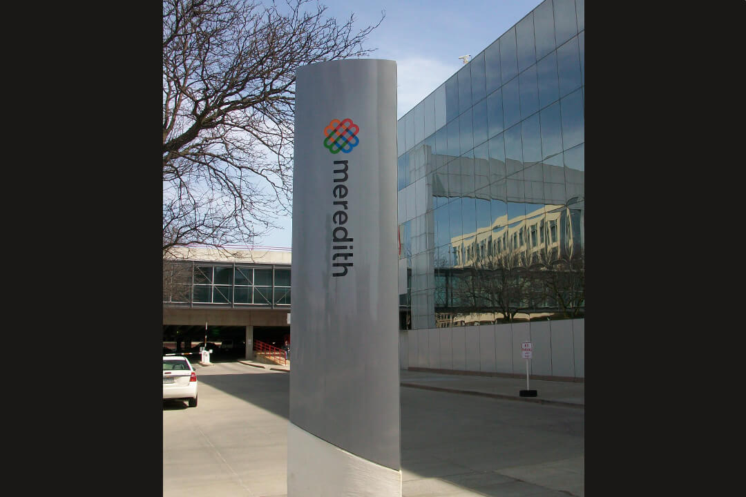 Corporate Meredith Vertical Sign