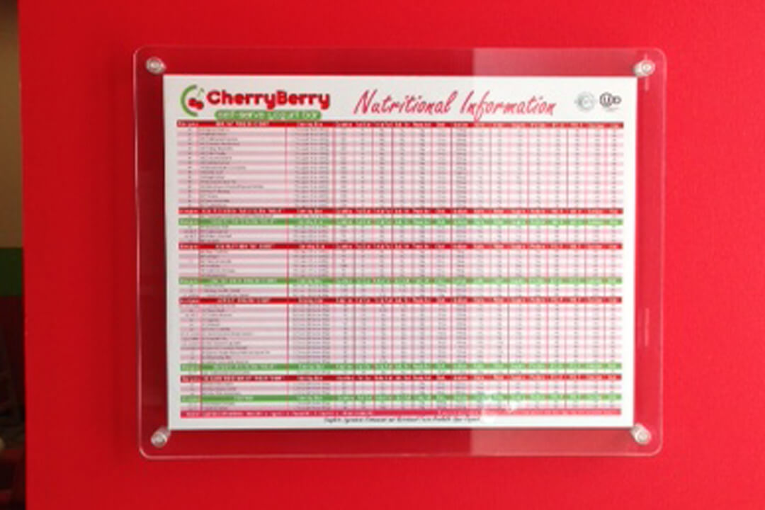 PLAQUES CHERRY BERRY